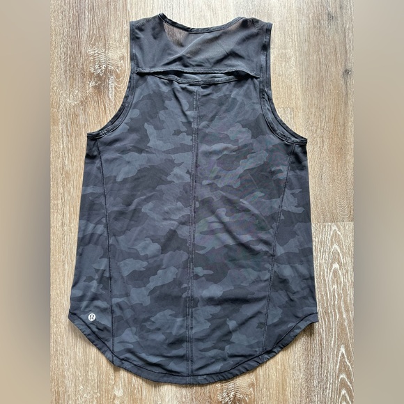 Lululemon Athletica Black and Gray Tank Top - Picture 6 of 7